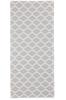 Horredsmattan Wave muovimatto harmaa 70 x 200cm