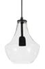 Hamilton-kattovalaisin 21 cm clear-black