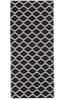 Horredsmattan Wave muovimatto musta 70 x 250cm