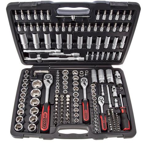 Avainsetti KS tools 1/4'' + 3/8'' + 1/2''; 179 kpl.
