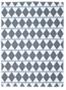 Horredsmattan Zigge muovimatto harmaa 150 x 200cm