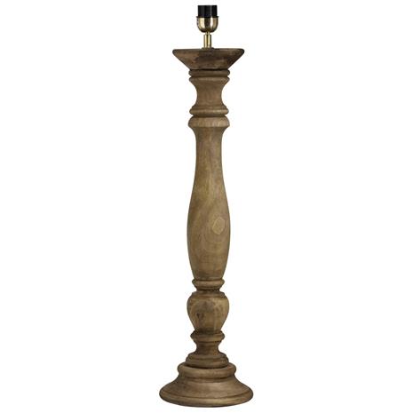 PR Home Lodge Lampfot Aged Brown 78cm