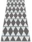 Horredsmattan Zigge muovimatto harmaa 70 x 150cm