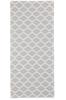 Horredsmattan Wave muovimatto harmaa 70 x 250cm