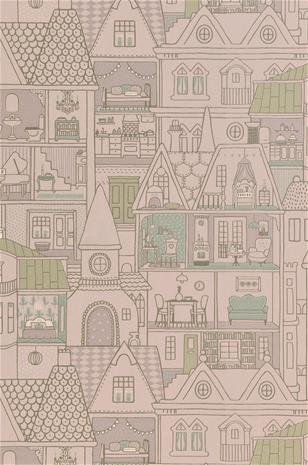 DOLLHOUSE SOFT LILAC - 147-02 Tapetti – kuva 1/6