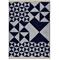 Verpan Mirror Plaid Wool 130x190 cm, Blue – kuva 6