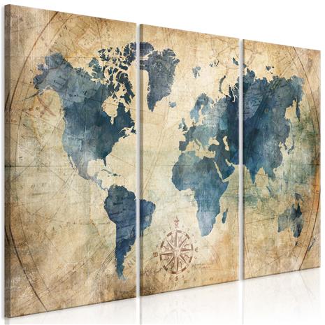 Artgeist Retro Map taulusetti