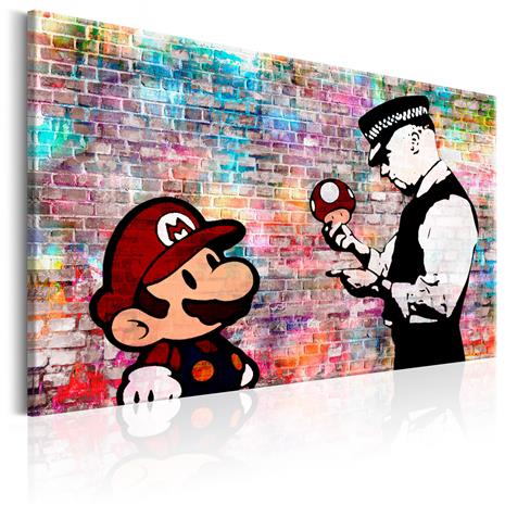 Artgeist Banksy: Colourful Brick taulu