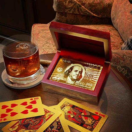 Gold Playing Cards Giftbox – kuva 7/7