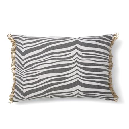 Classic Collection Zebra tyyny 40x60 cm Titanium (harmaa) – kuva 8/8