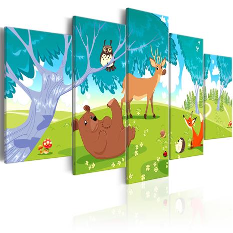 Artgeist Friendly Animals taulusetti