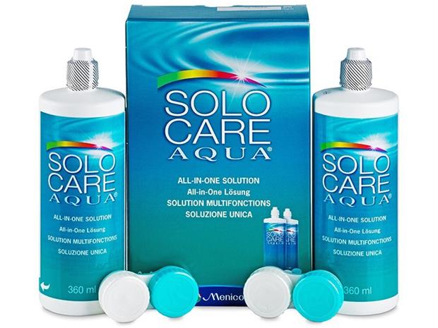 SoloCare Aqua, piilolinssineste 2 x 360ml