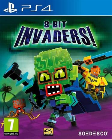 8-Bit Invaders, PS4 -peli