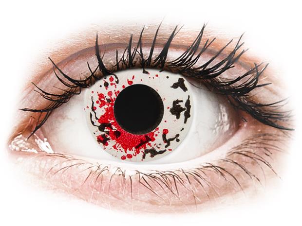 Gelflex CRAZY LENS - Graffiti - piilolinssit ilman näönkorjausta (2 kpl)