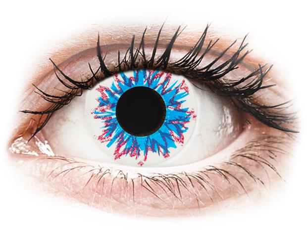 Gelflex CRAZY LENS - Harlequin - piilolinssit tehoilla (2 kpl) – kuva 4/4