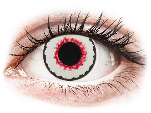 Gelflex CRAZY LENS - Mad Clown - piilolinssit tehoilla (2 kpl)