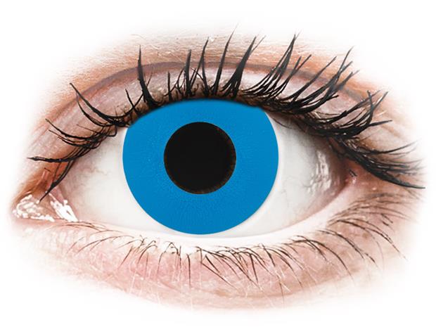 Gelflex CRAZY LENS - Sky Blue - piilolinssit tehoilla (2 kpl)