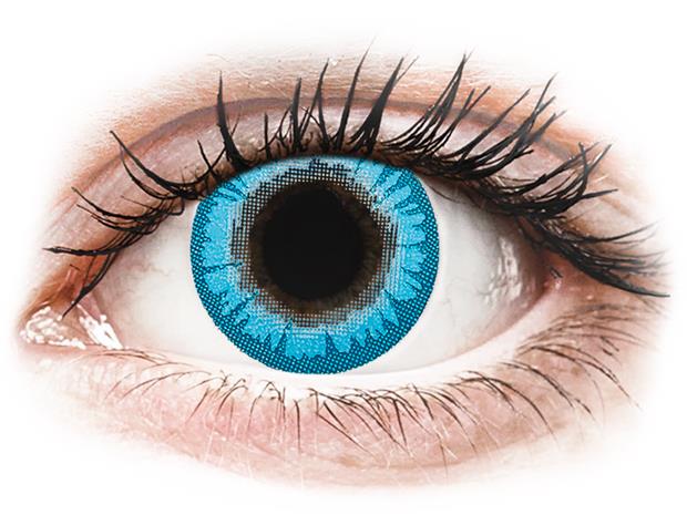 Gelflex CRAZY LENS - White Walker - piilolinssit ilman näönkorjausta (2 kpl)