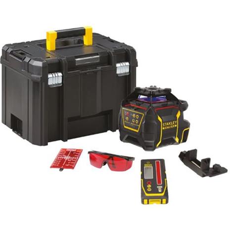 Pyörivä laservaaituslaite Stanley FatMax X600R; punainen