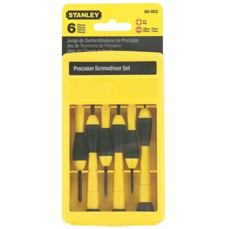 Ruuvimeisselisetti Stanley CUSHION GRIP; 6 kpl.