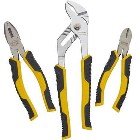 Pihtisetti Stanley ControlGrip; 3 kpl.