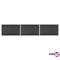 vidaXL Puutarha-aita WPC 526x106 cm harmaa – kuva 1