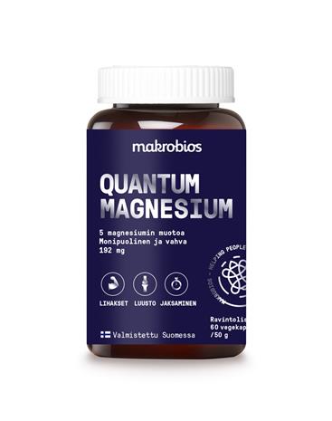 Makrobios Quantum Magnesium, 60 vegekaps.