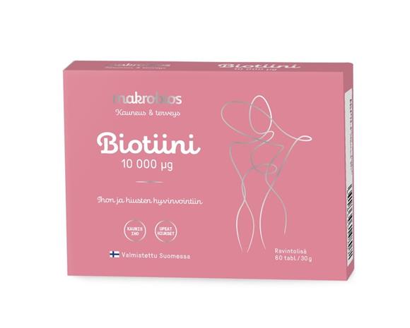 Makrobios Biotiini 10 mg 60 tabl. – kuva 3/3