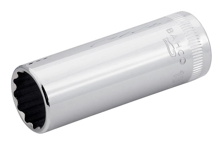 Bahco A6800DM-4 Hylsy 1/4"", pitkä malli 4 mm