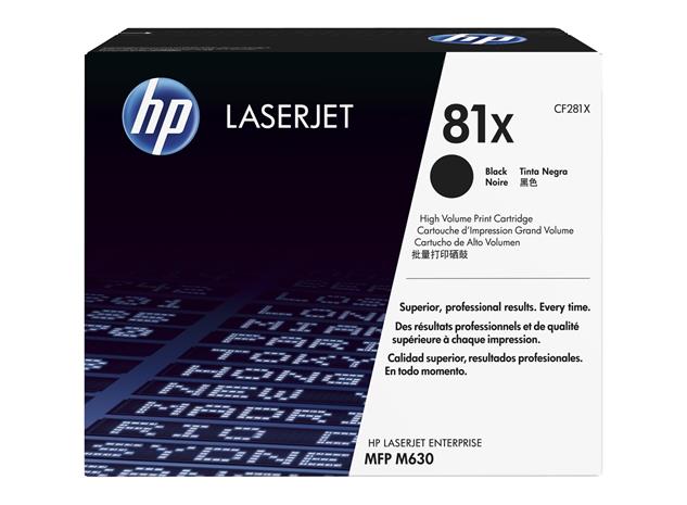 HP 81X, mustekasetti