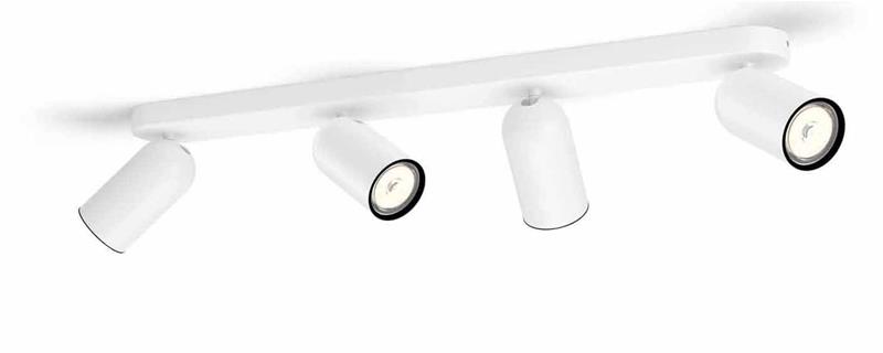 Philips PONGEE bar/tube white 4xNW