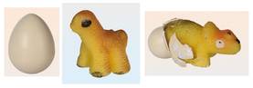 Kuoriutuva minidinosaurus