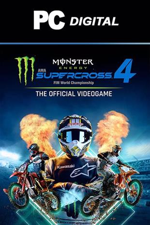 Monster Energy Supercross 4, PC -peli