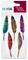 Heyda Metallic feathers tarra-arkki – kuva 1