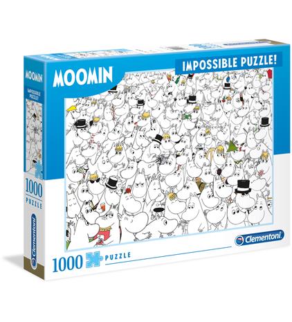 Clementoni 1000 palaa Moomin Impossible palapeli