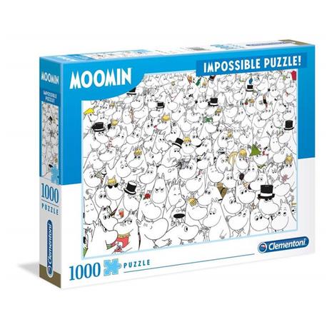 Clementoni 1000 palaa Moomin Impossible palapeli