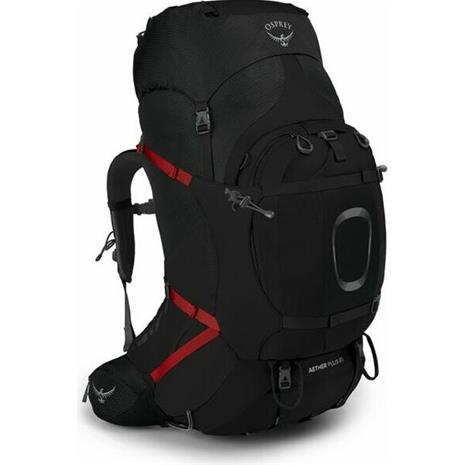 Osprey Aether Plus 85 - Reppu - Musta - S / M