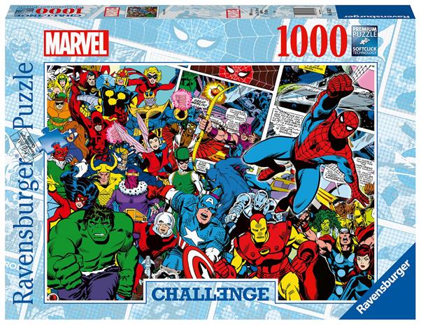 Ravensburger Challenge Marvel -1000p palapeli