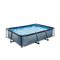 EXIT-runkoallas 300x200x65cm (12v) - harmaa – kuva 1