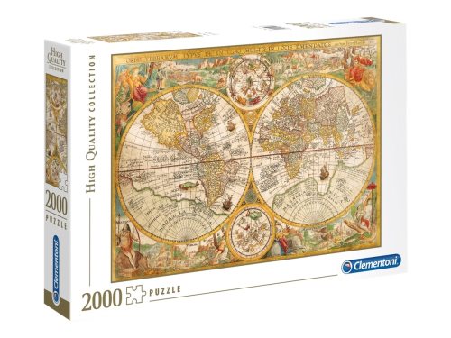 Clementoni 2000 pcs- High Quality Collection ANCIENT MAP – kuva 7/8