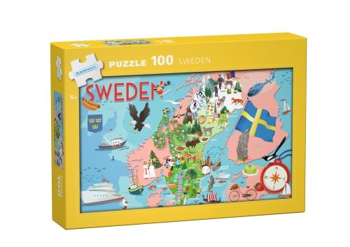 Sweden, Palapeli, 100 palaa, Egmont Kärnan