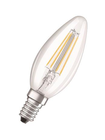 OSRAM OSRAM-LED-kynttilälamppu E14 6W Classic B 2Â 700Â K