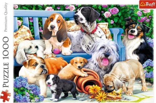 Trefl Puppies 1000p palapeli – kuva 8/8