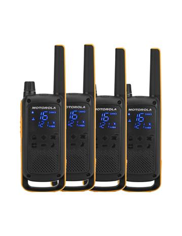 Motorola Talkabout T82 Extreme radiopuhelin 4 kpl