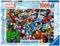 Ravensburger Challenge Marvel -1000p palapeli – kuva 8
