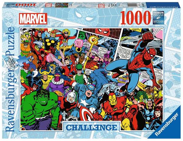 Ravensburger Challenge Marvel -1000p palapeli