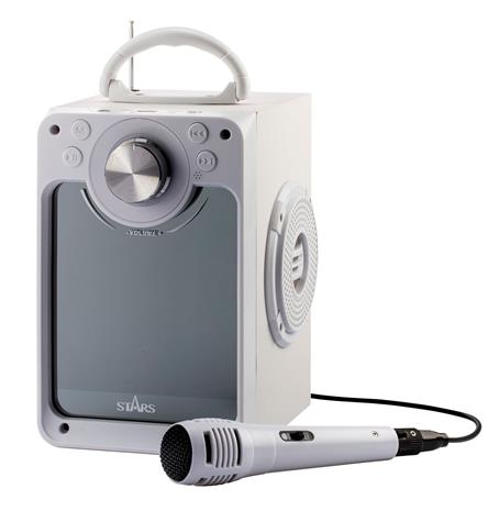 Stars - Karaoke Machine - White (30218) – kuva 2/8