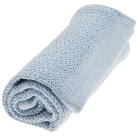 Vinter & Bloom Soft Grid Torkkupeitto, True Blue