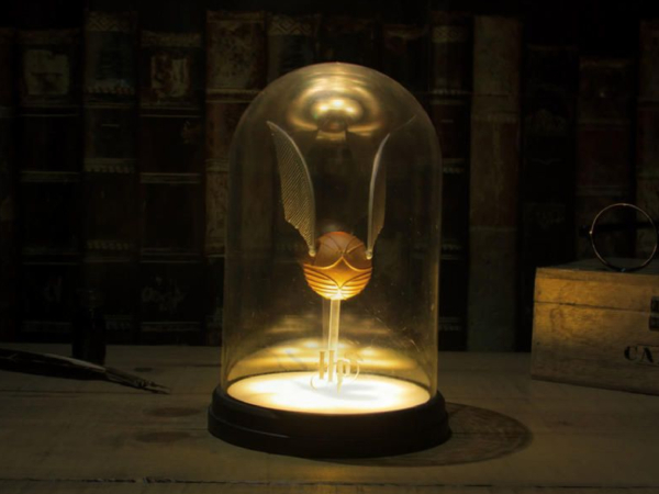 Harry Potter Golden Snitch Lamppu Standard