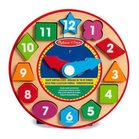 Melissa & Doug, Shape Sorting Clock